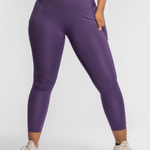 Hi Five Pocketed High-Waist Legging – Purple Craze