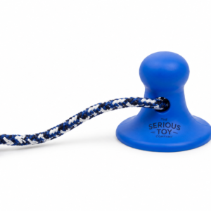 Suction Cup Dog Tug Toy with Rope – Interactive Pull & Chew Toy for Indoor Play | The Serious Toy Company